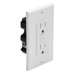 Marinco 1591-FI.WHITE Electrical Duplex GFCI 15A 125V | Blackburn Marine Dock & Marine Shore Power